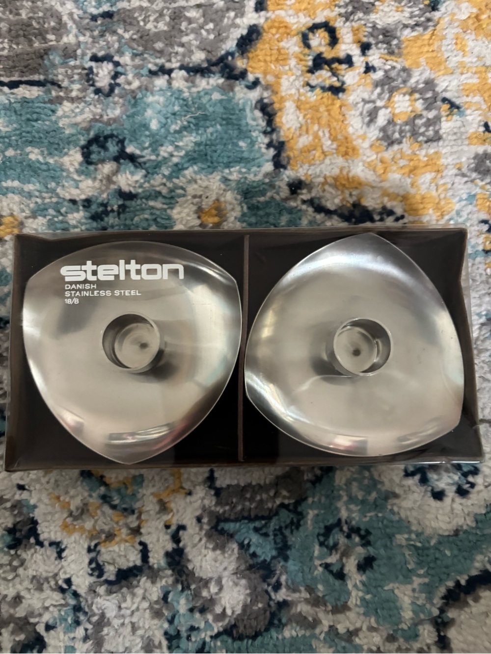 Stelton Stainless Steel MCM Candle Holder